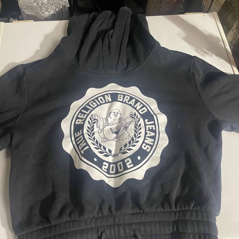 True Religion Black Hoodie